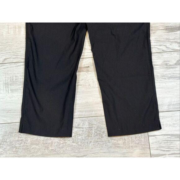 Rafaella stretch Capri black pants slacks size 14 - Picture 7 of 13